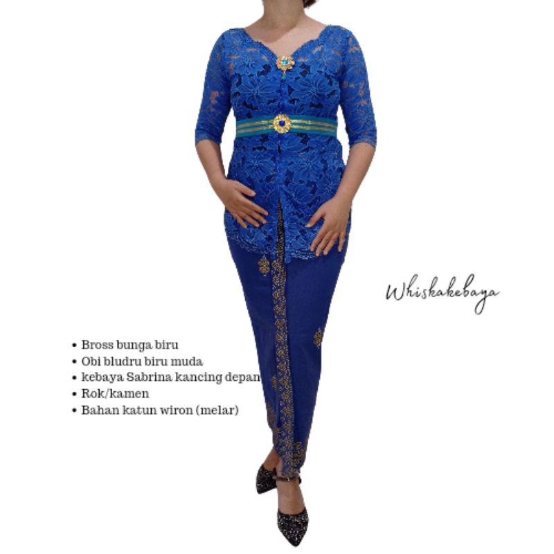 kebaya/kebaya Bali/kebaya modern/ kebaya sabrina kancing depan