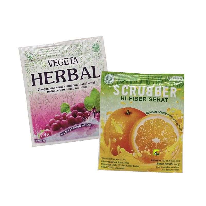 Vegeta herbal vegeta scrubber