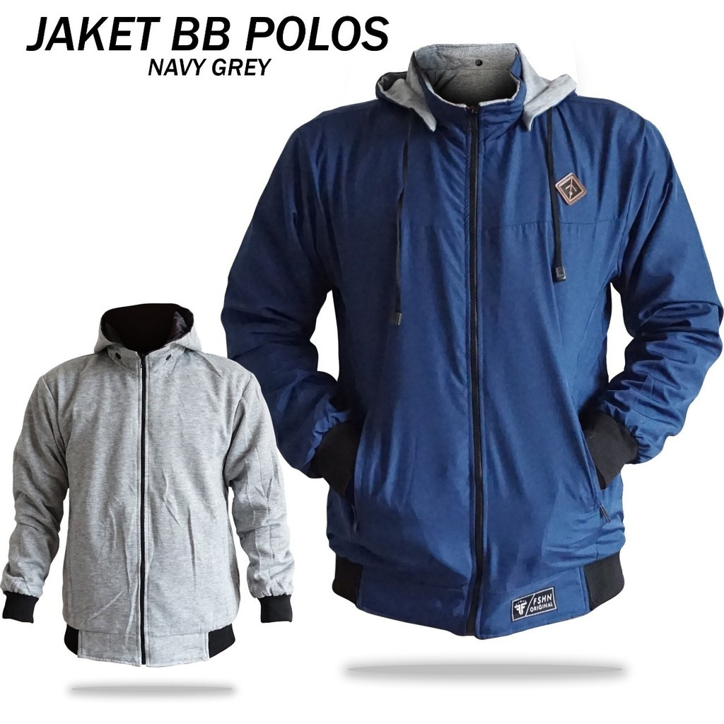 Jaket Pria Parasut Bolak Balik Hoodie Pria Waterproof Jacket Distro Jaket Coach  W1K8 Keren Terbaru