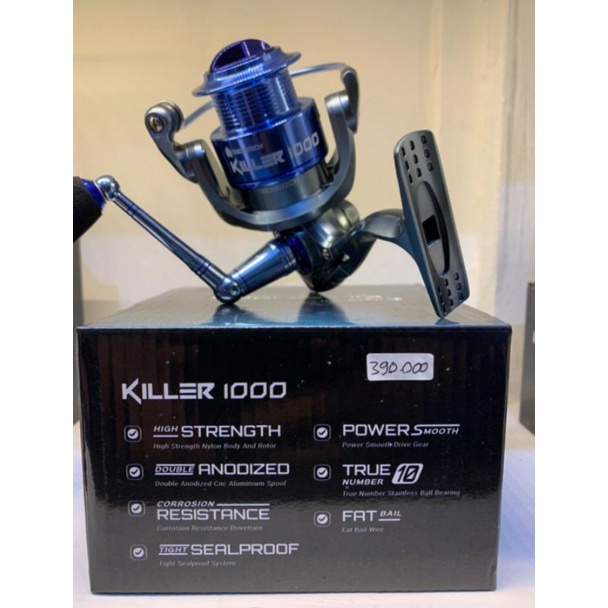 TERMURAH Reel Tridentech Killer 1000-2000-3000-4000-5000-6000 - Berkualitas