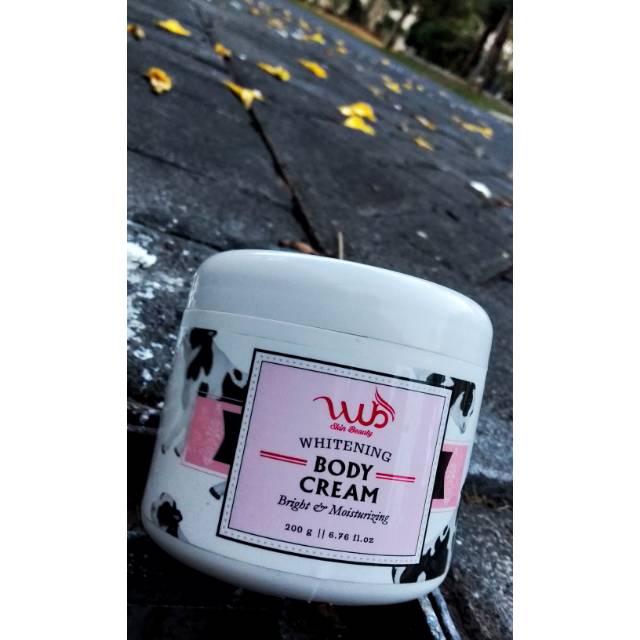 Wub bleaching body cream BPOM Original