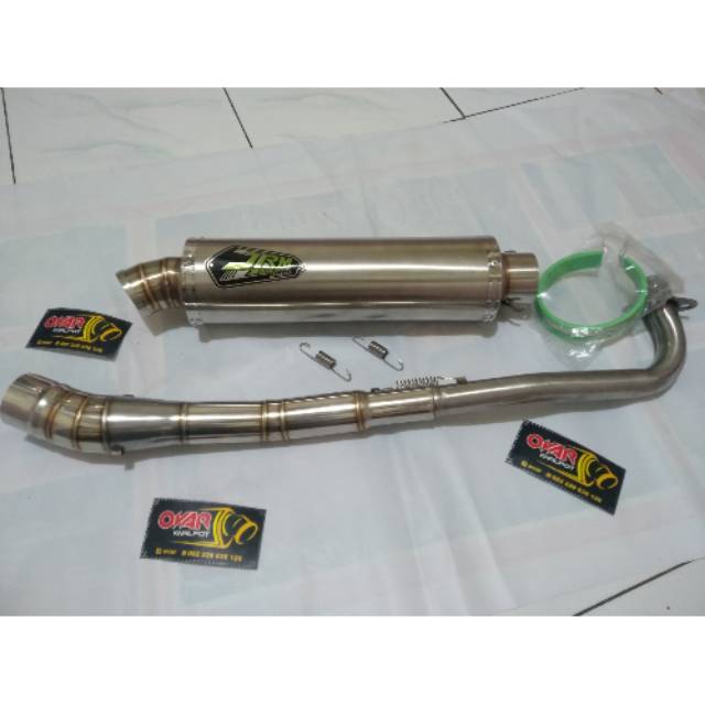  Knalpot  Racing  JRM bulat for Vega Jupiter  Z  C70 Supra dll 