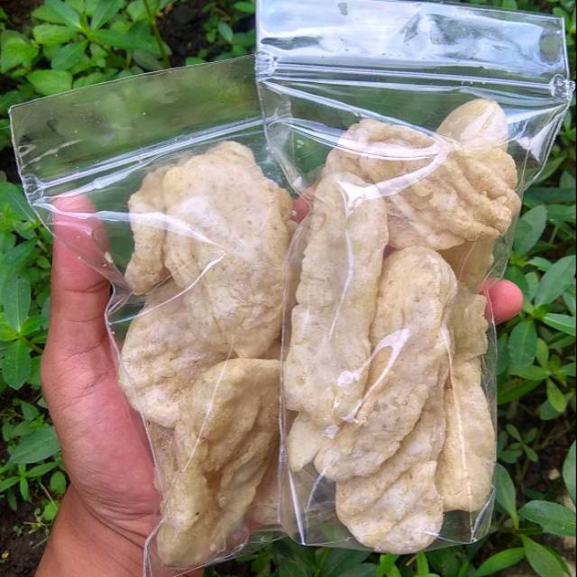 

2Xbtygneal Sakha Snack ) Cuanki Lidah 100 Biji Toping Baso Aci Cuangki Kering Khas Garut
