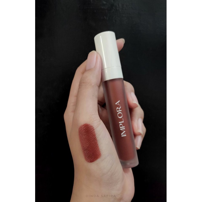 Implora Lip Velvet Lip Cream Lip Matte Oiginal BPOM