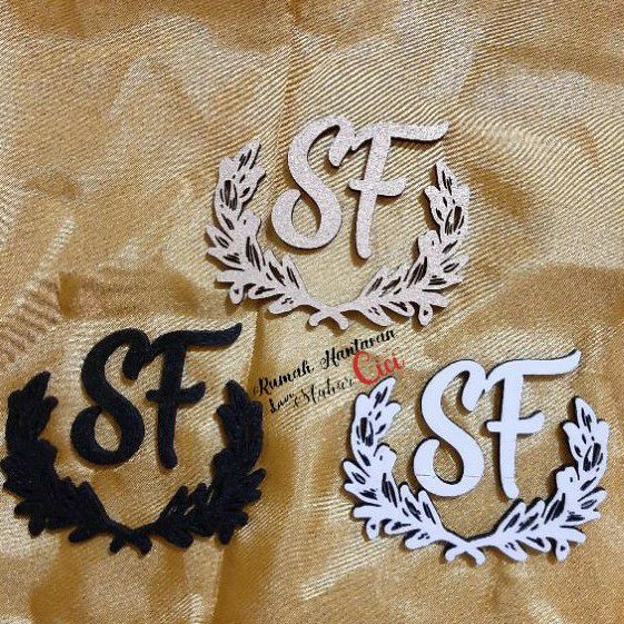 PO ukiran nama tangkai sulur/ukir nama mahar/ukir nama kayu