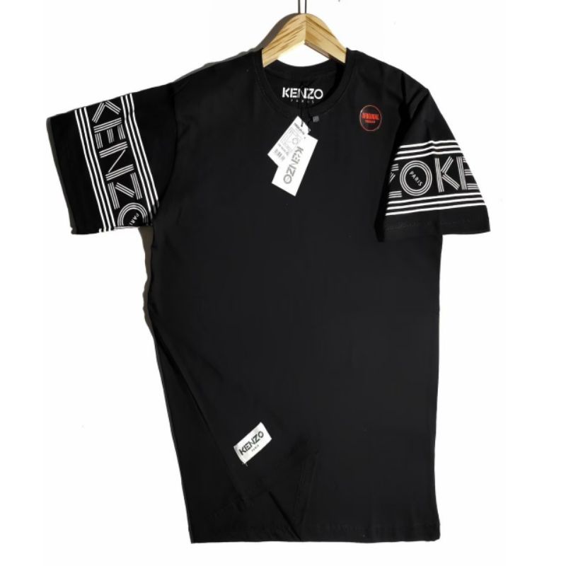 Tshirt kaos kenzo logo striptangan original catton premium realpict banget