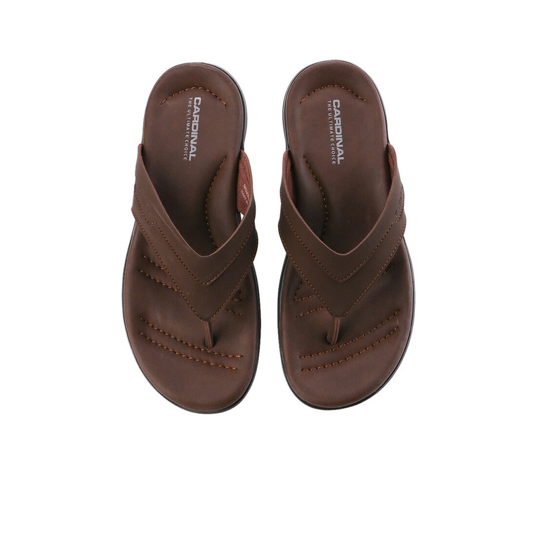 SANDAL JEPIT PRIA CARDINAL ORIGINAL CASUAL TERBARU COKLAT CA15