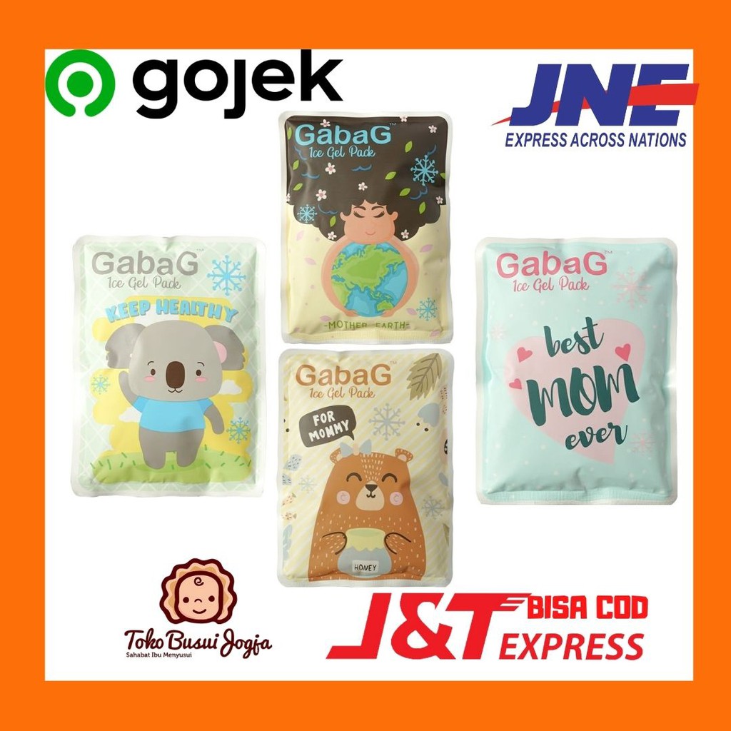 Ice Gel Gabag 500 gram Besar / Ice Pack gabag 500 g