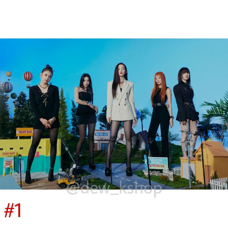 POSTER Red Velvet -  ‘Queendom’ Welcome to the Queendom