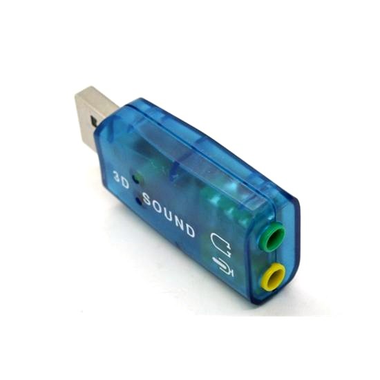 USB 2.0 External Sound Card Audio 5.1 External Adapter