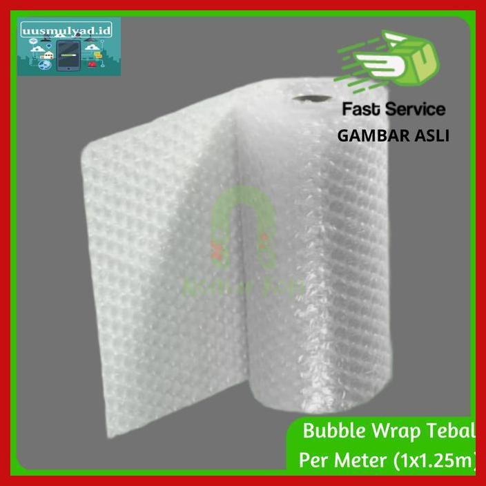 

Gt7Fher- Bubble Wrap Busa Pelindung Paket Tebal Aman Per Meter (100Cm X 125Cm) F68Fgio-
