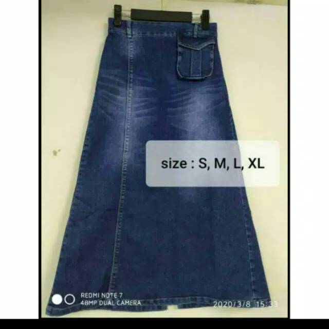 ROK JEANS KULOT