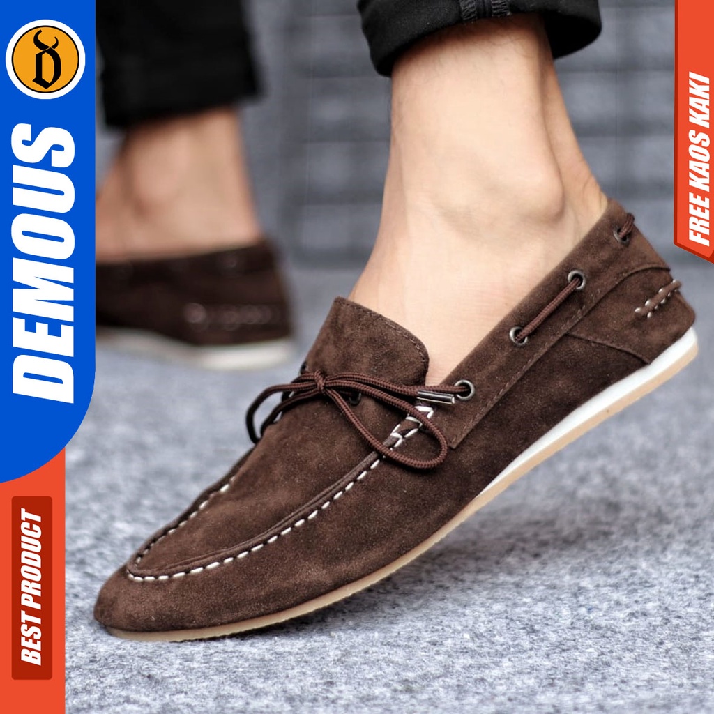 DEMOUS CORE Sepatu Casual Slip On Pria