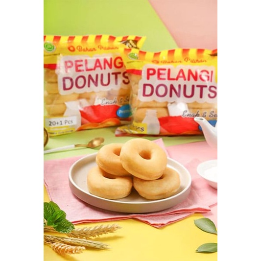 

PELANGI DONUTS 10s JUMBO / DONAT PELANGI JUMBO ISI 10 / DONAT KENTANG PELANGI JUMBO ISI 10s