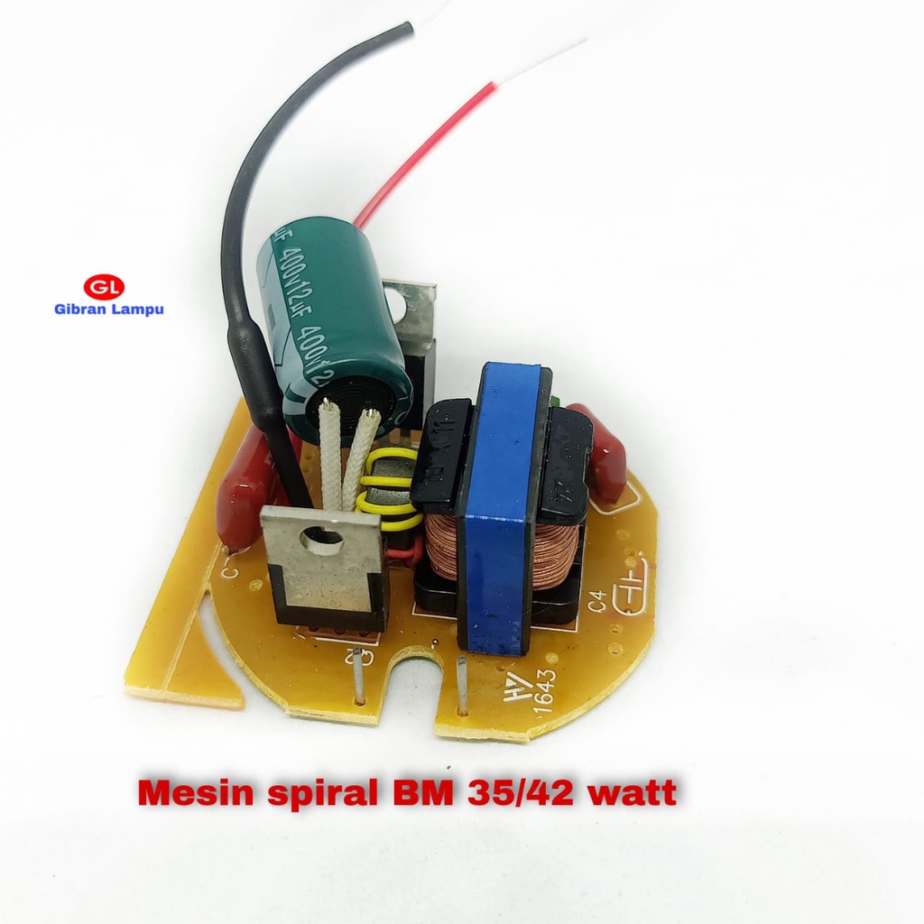 PCB Mesin Lampu Hemat Energi 35 Watt - Mesin Sp 35w 42w Baru (BM)