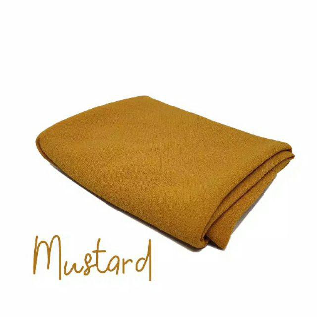 (200cmx75cm) Jilbab pashmina jumbo diamond premium / pashmina syari diamond / jilbab cantik panjang-mustard