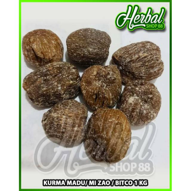 

Kurma Madu 1 kg / Mi zao / Bitco / Fructus Jujubae