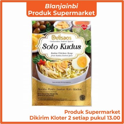 

Mamasuka Delisaos Bumbu Soto Kudus