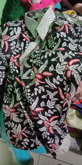 Terlaris Promo Awal Tahun Sale Batik Hrb026 Kenongo Hem Pendek