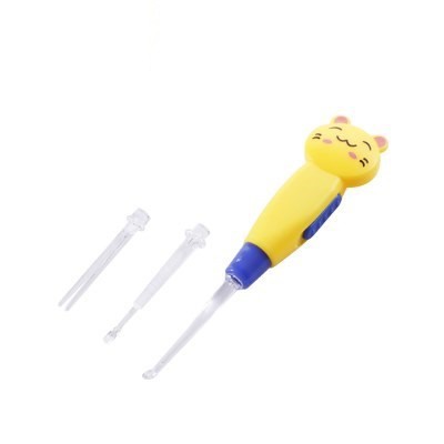 ELFYDO HL0007 Earpick Telinga Cartoon Lampu LED Alat Korek Kuping Karakter Animal