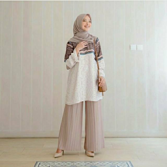 Atasan Wanita Model Negri Blouse Copy of Vanilla Hijab