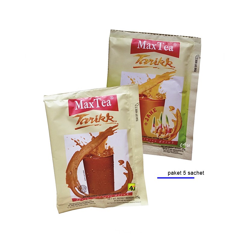 

MAXTEA - Teh Tarikk - Paket 5 sachet