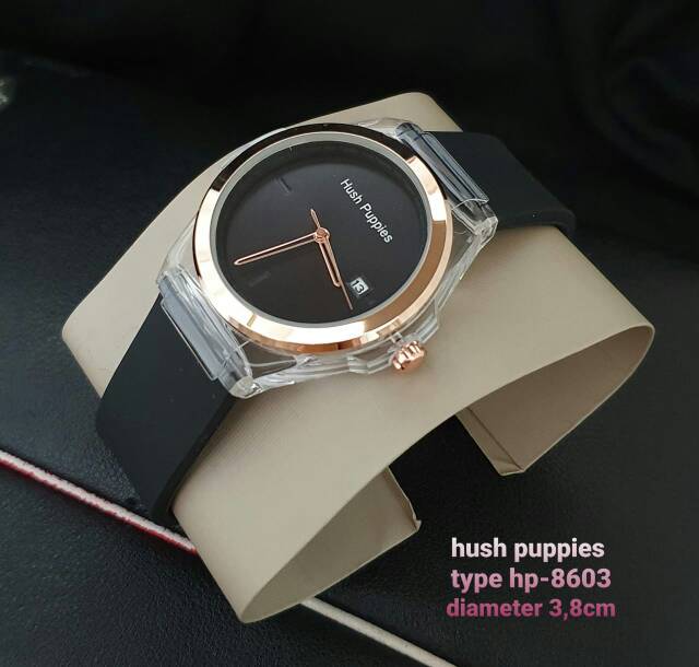 Jam tangan wanita Hush Puppies rubber tanggal aktif