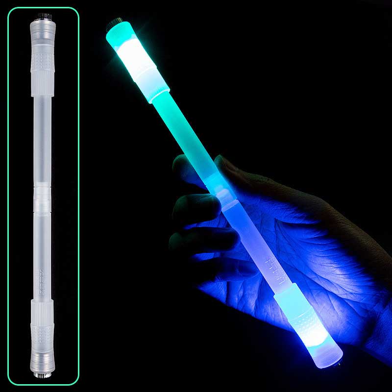 Pulpen Putar LED Luminous Anti Slip Untuk Penghilang Stress