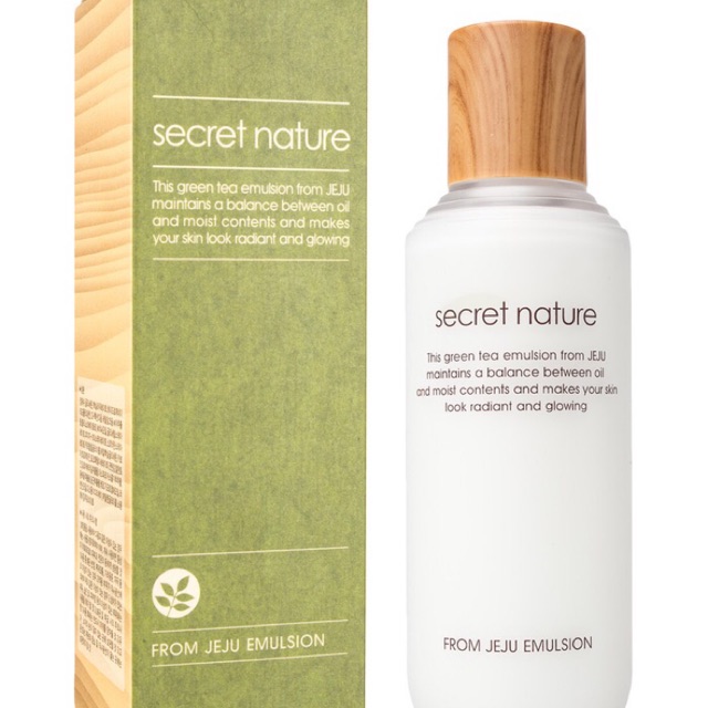 SECRET NATURE FROM JEJU EMULSION / JUTANHAK / JUTANHAK KOSMETIK