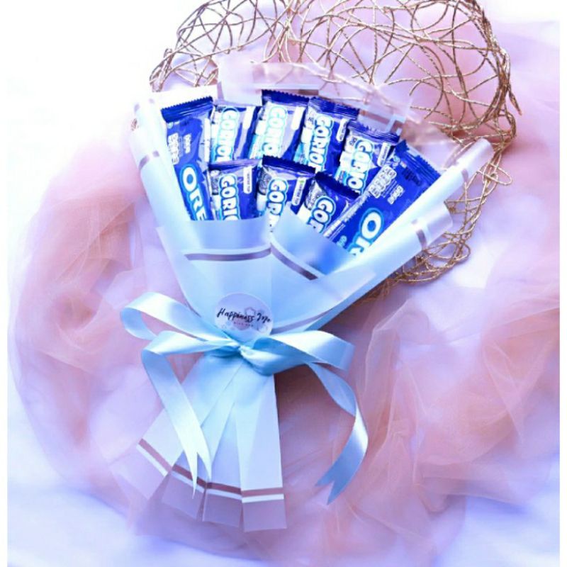 

Buket Snack Murah Kado Ultah Happy Wedding Dan Wisuda Bisa Request Jajanan