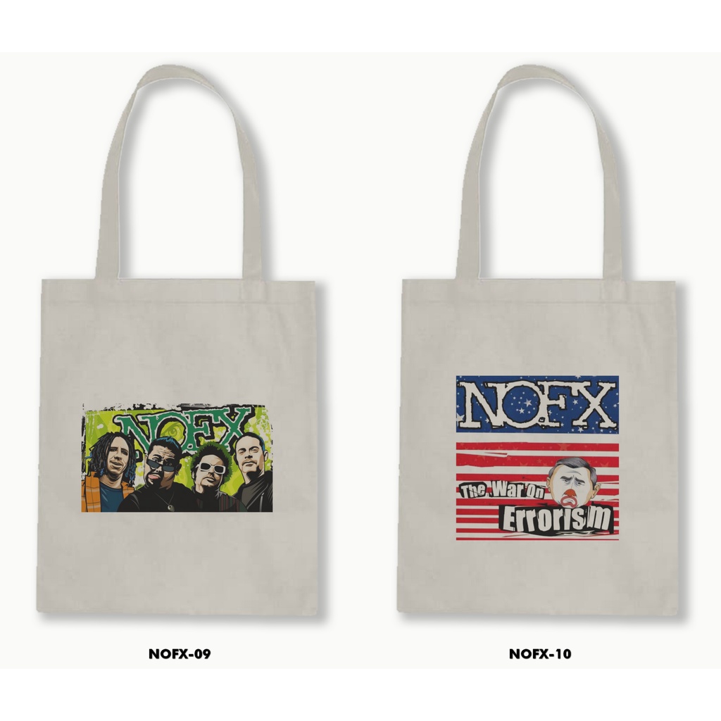 TOTE BAG BLACU - NOFX