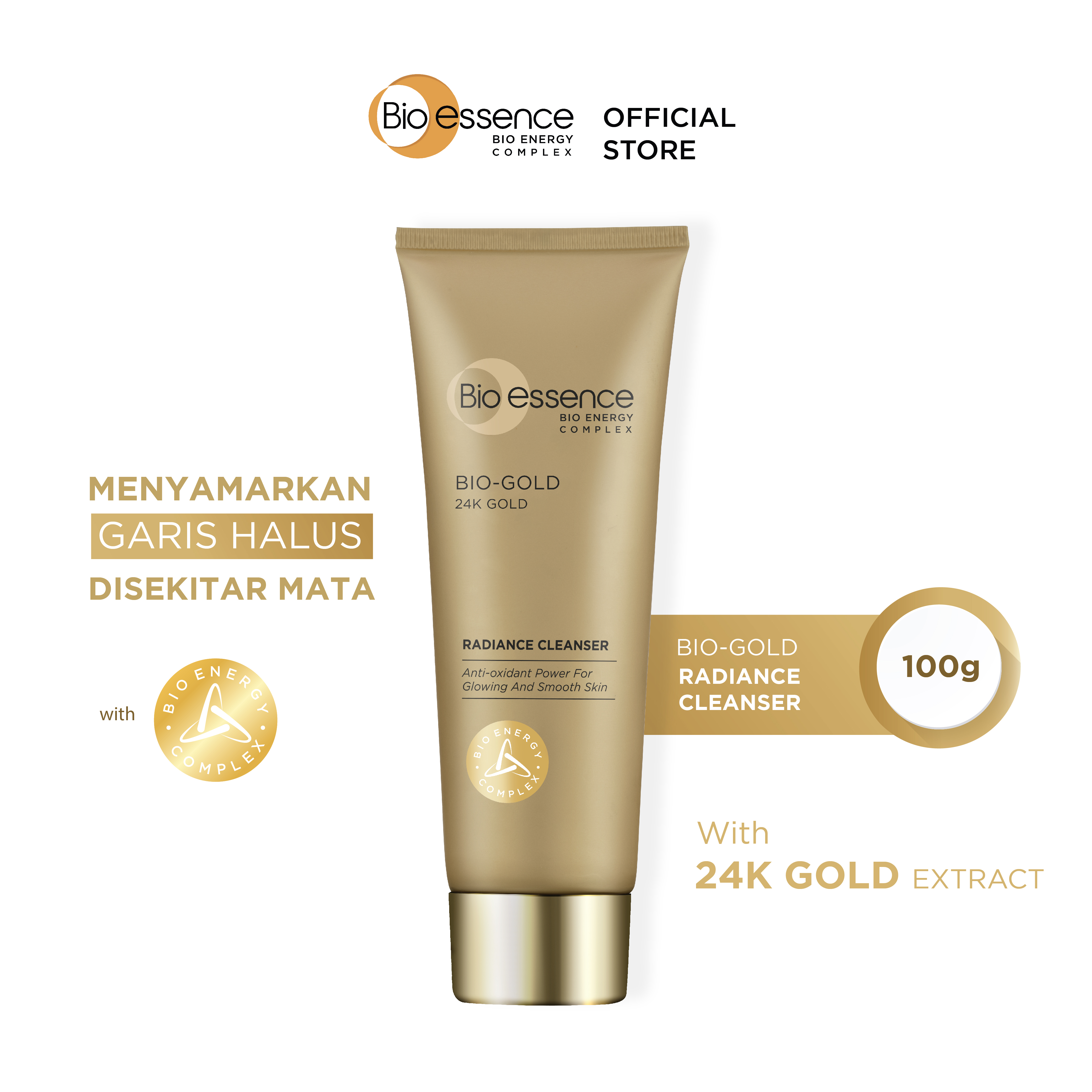 bio essence bio gold radiance cleanser