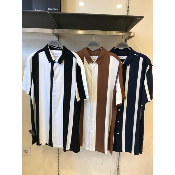 kemeja cowok bershka original store