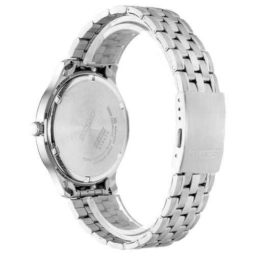 Seiko Quartz SUR289P1 Neo Classic Silver Dial - Jam Tangan Pria SUR289