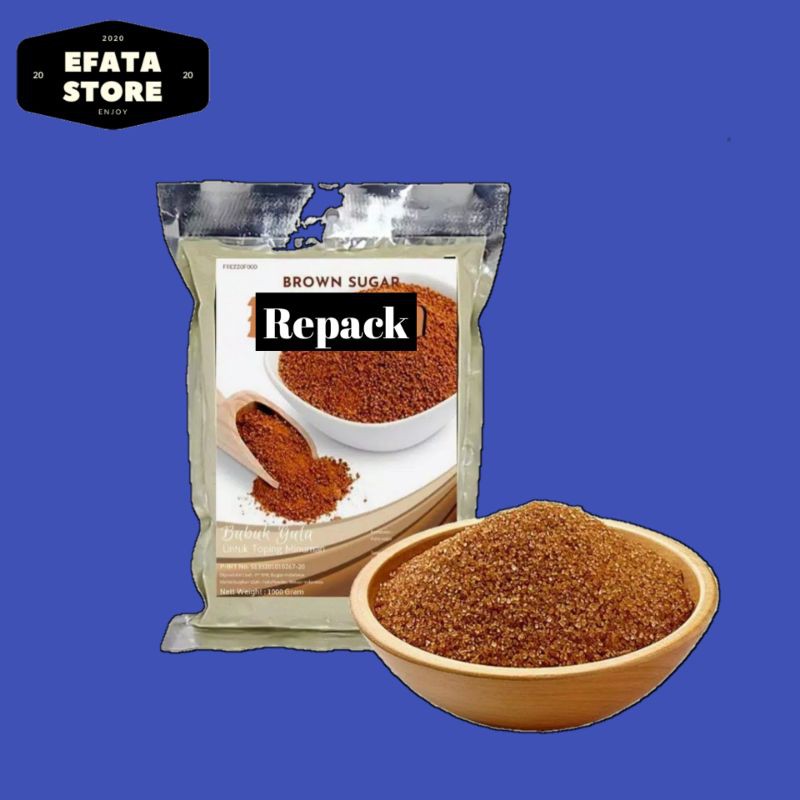 

Brown Sugar / Gula Palem / Bubuk Palem / 250gram REPACK