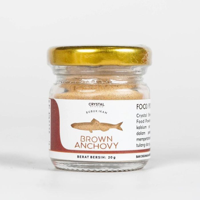 Crystal of the Sea Brown Anchovy Food Powder 20gr