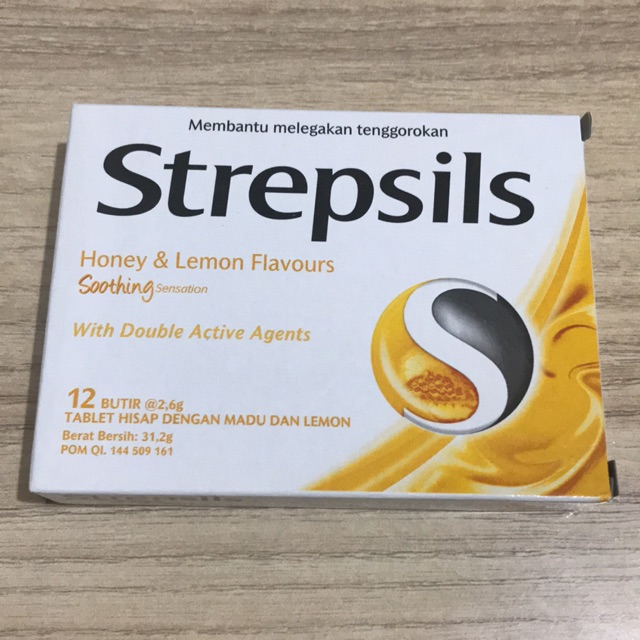 Strepsils Honey &amp; Lemon Flavours