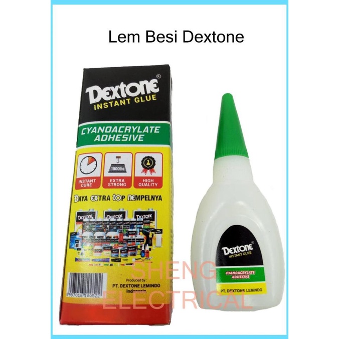 

Cuci Gudang Awal Tahun Lem Besi Botol Dextone ( Sama Dengan Lem Korea) Promo Awal tahun