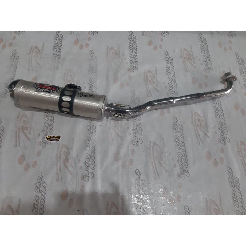 Knalpot AHRS Factory 4 Touring Bebek Shogun / Jupiter