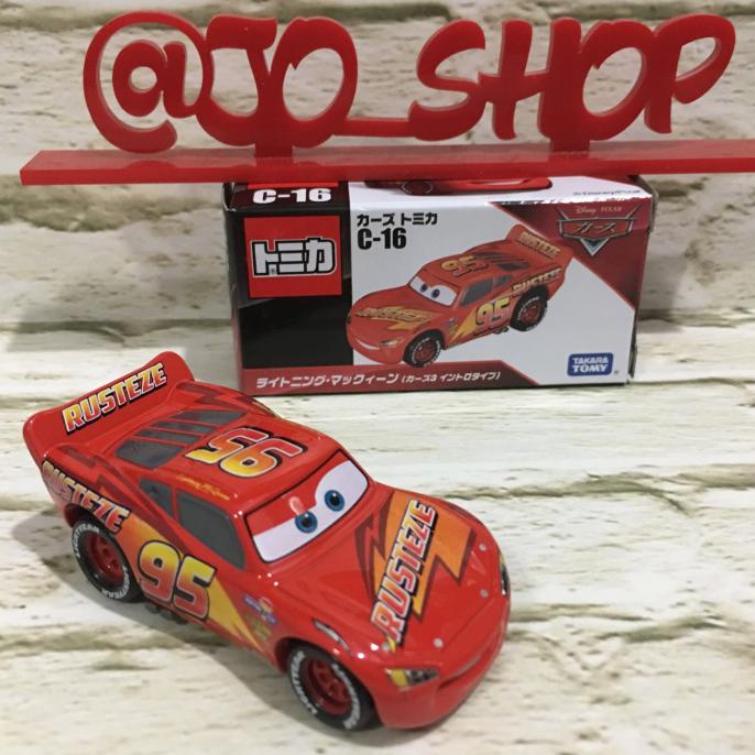 Aman Tomica Disney Cars 3 C16 Lightning Mcqueen Hot Sale