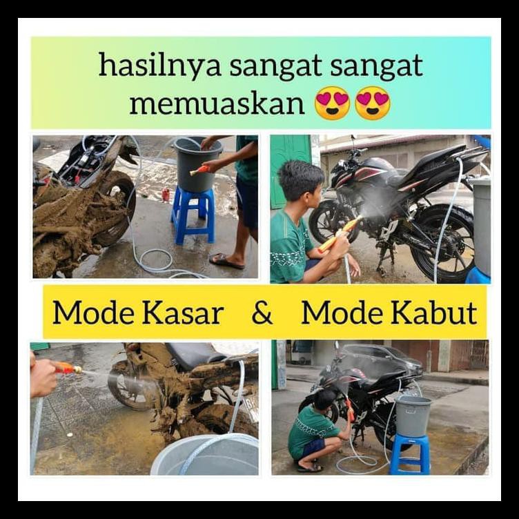 Mesin Power Sprayer Portable Alat Cuci Motor Mobil Steam Big Sale