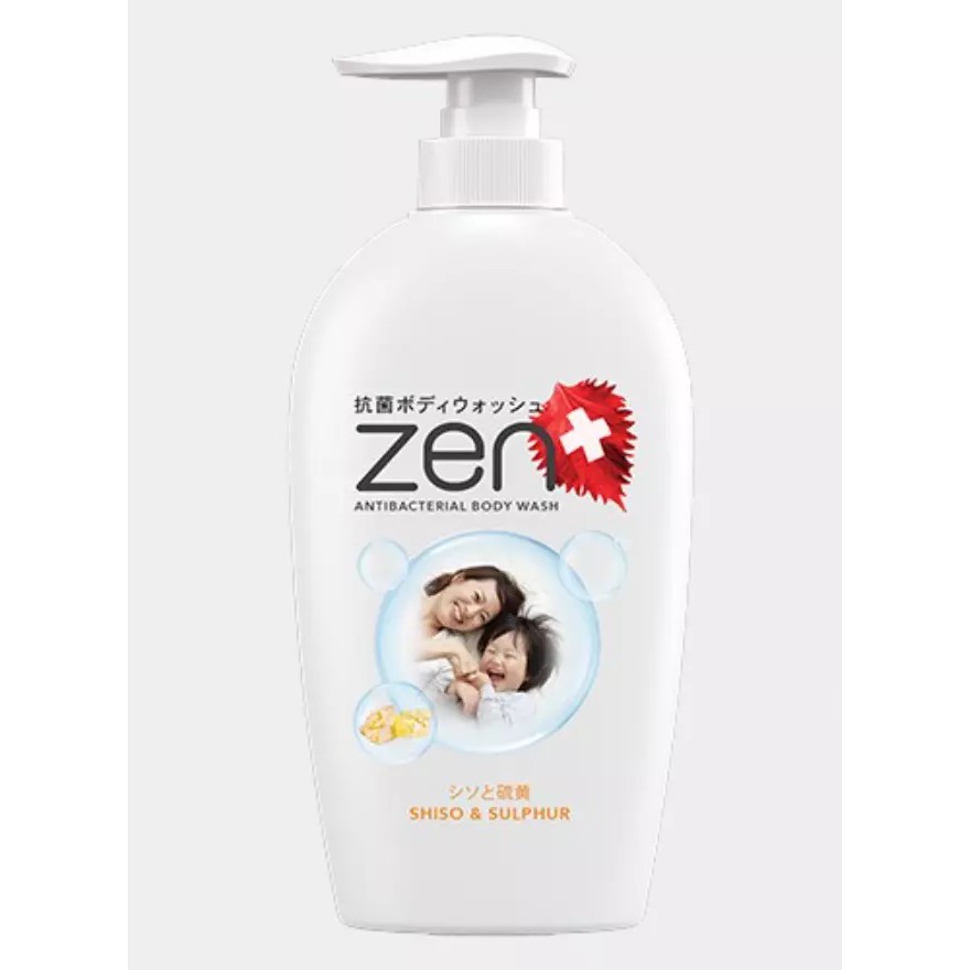 Zen Sabun Cair Botol 500ml (Sandalwood/ Seasalt/ Sulfur)