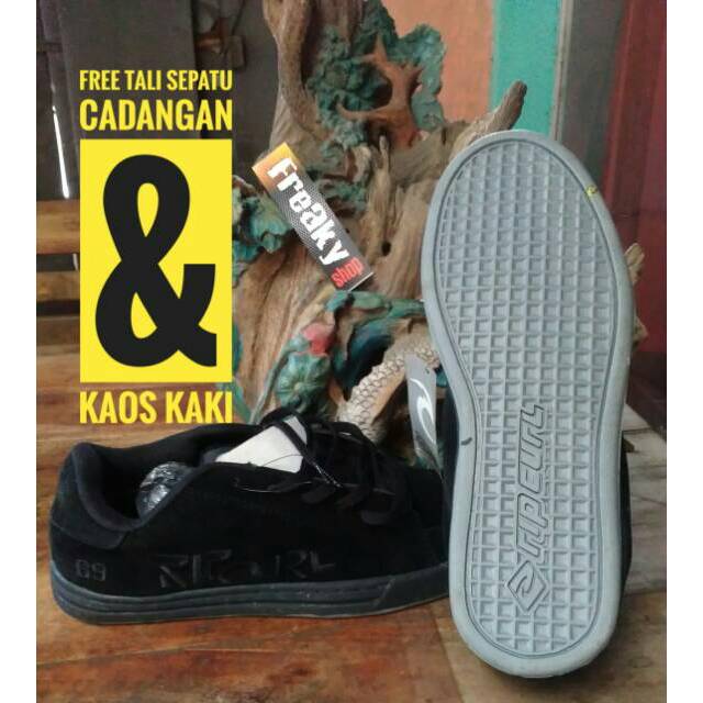 SEPATU SNEAKERS RIP CURL SKATE SHOES SUEDE