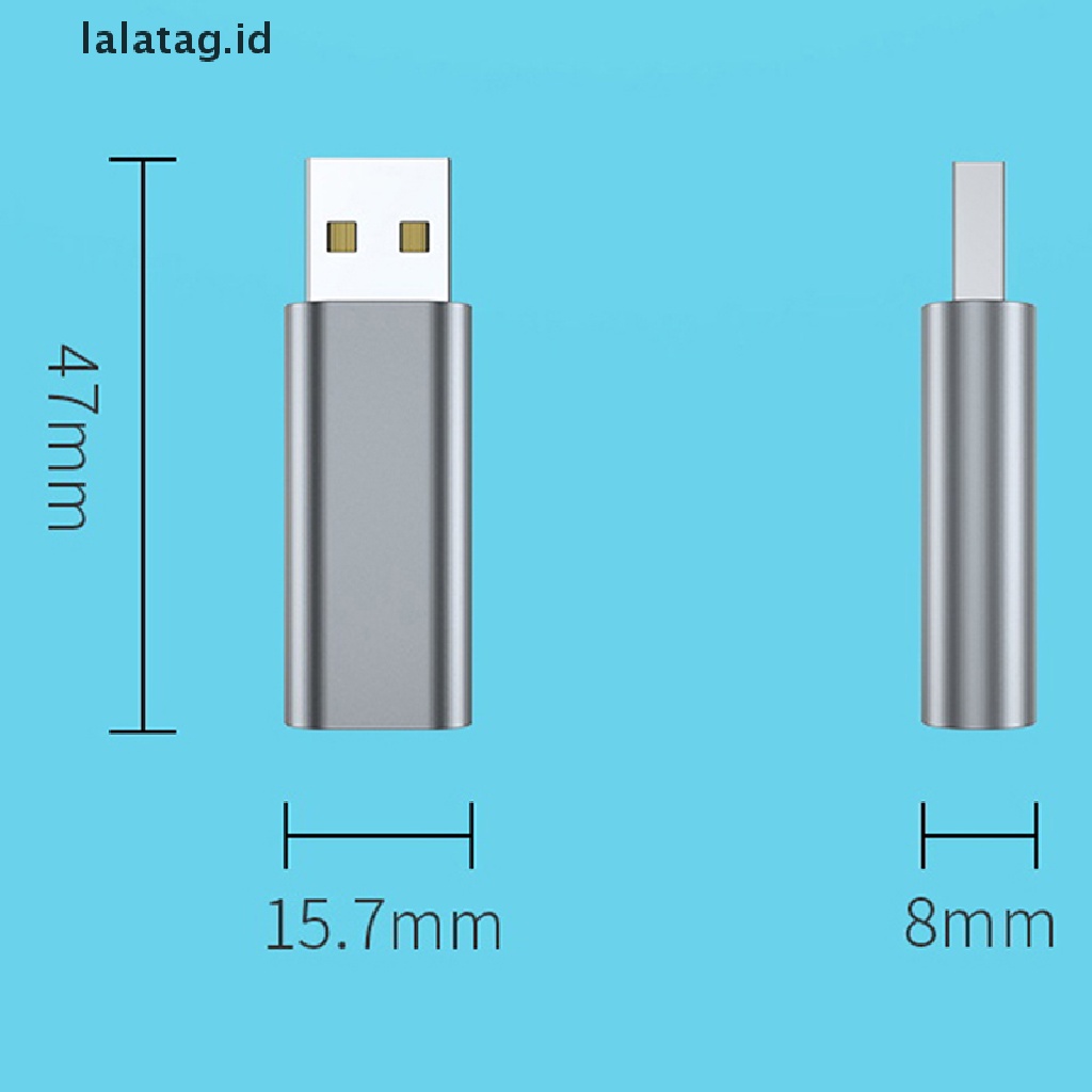 (Flyag) Sound Card Eksternal 2in1 Dengan Port USB + Jack Audio 3.5mm (ID)