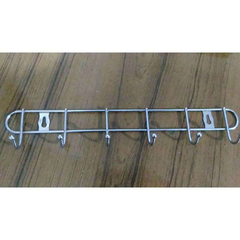 Gantungan baju tempel stainless / Hanger baju stainless / Hanger stainless