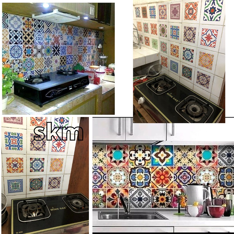 WALLSTICKER WALL STICKER SETIKER STIKER KERAMIK WALLSTIKER LANTAI MEJA WALLPAPER  TF DAPUR ANAK TANGGA DINDING TEMPELAN KAMAR MANDI WALPAPER WELPEPER PINTU KACA DEKORASI KRAMIK DINDING DAPUR TEGEL DECOR SET DECOR TEMBOK KOMPOR LEMARI KITCHEN