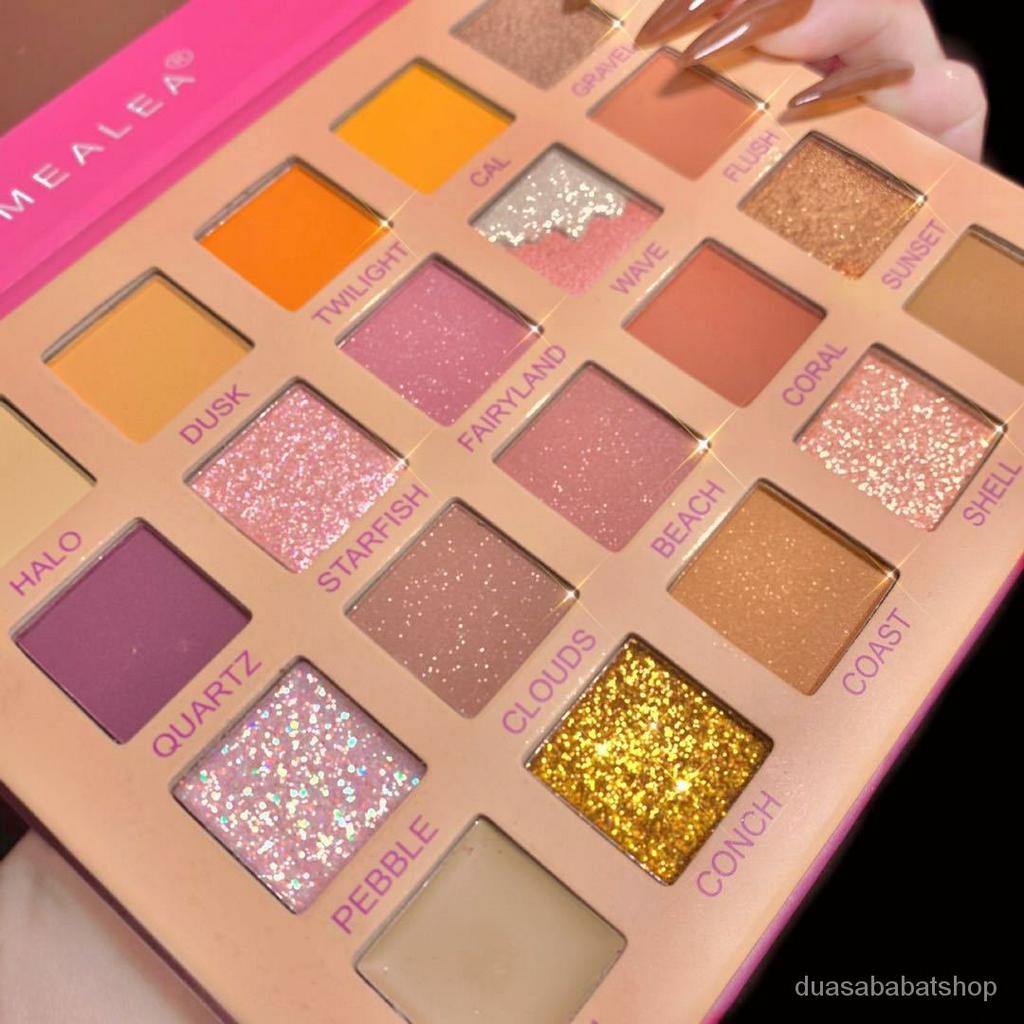 VonGeeCalifornia Sunset Eye Shadow 20 Color Screen Red Style Eye Shadow Plate Cheap Pearlescent Spar