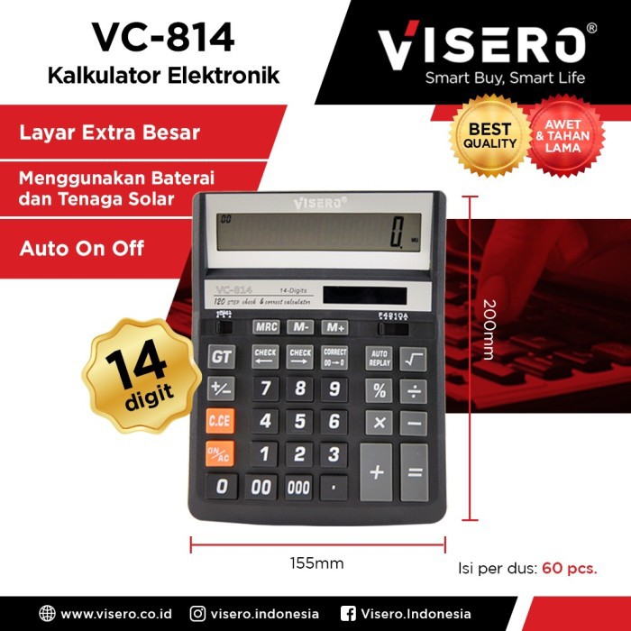 Calculator / Kalkulator Visero VC-814 (14 Digit)