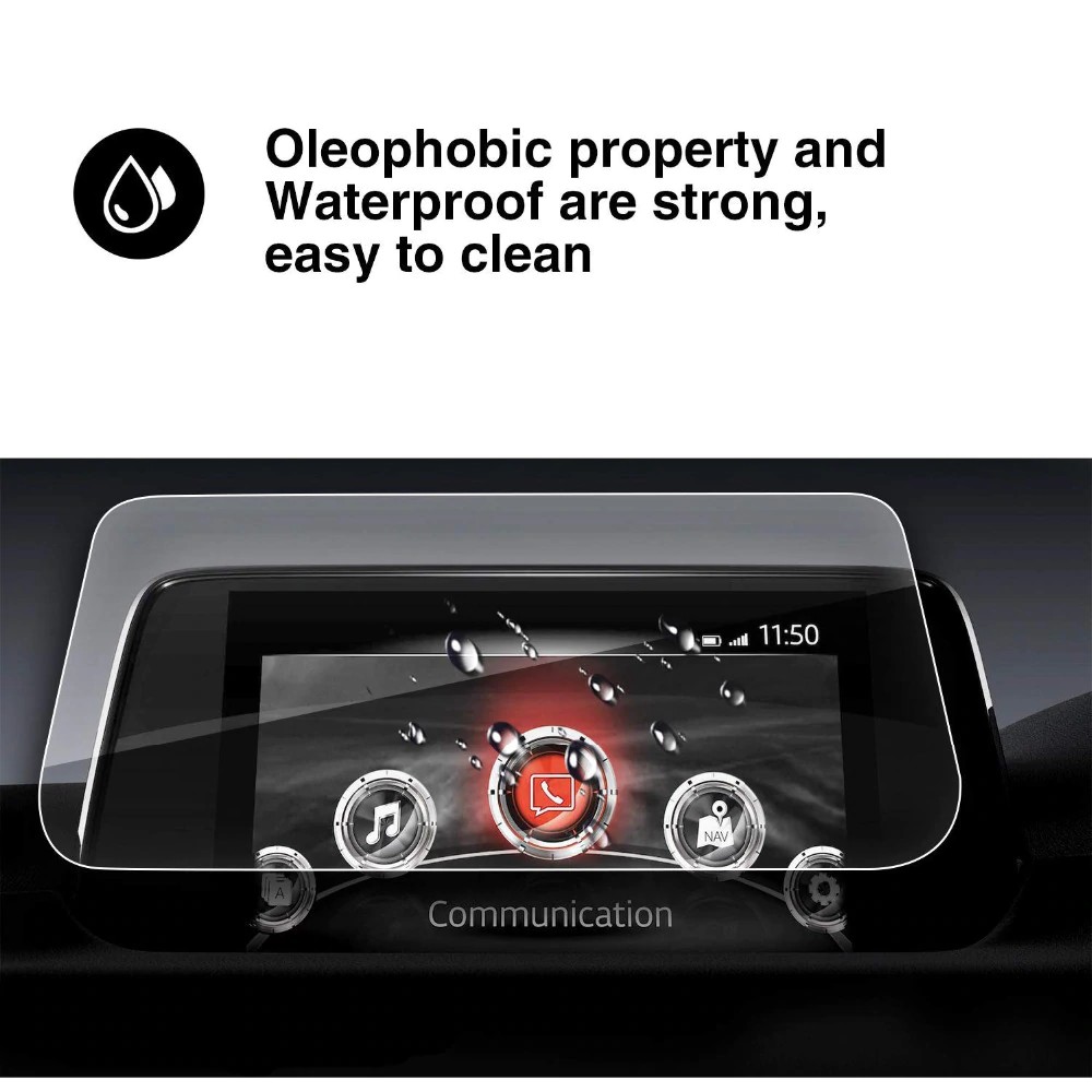 1PC Steel Screen Protective Film For Mazda CX-5 CX5 CX 5 2017 2018 Car GPS Navigation Tempered