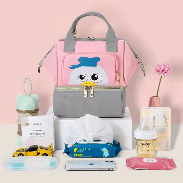 Tas Susu dan Botol Susu Bayi/ Diaper Bag Tas Popok / Multifungsi Tas Asi Cooler Bag Dan Tas Bayi/Botol Susu Bayi/Penghangat Susu Bayi/Pemanas Botol Susu